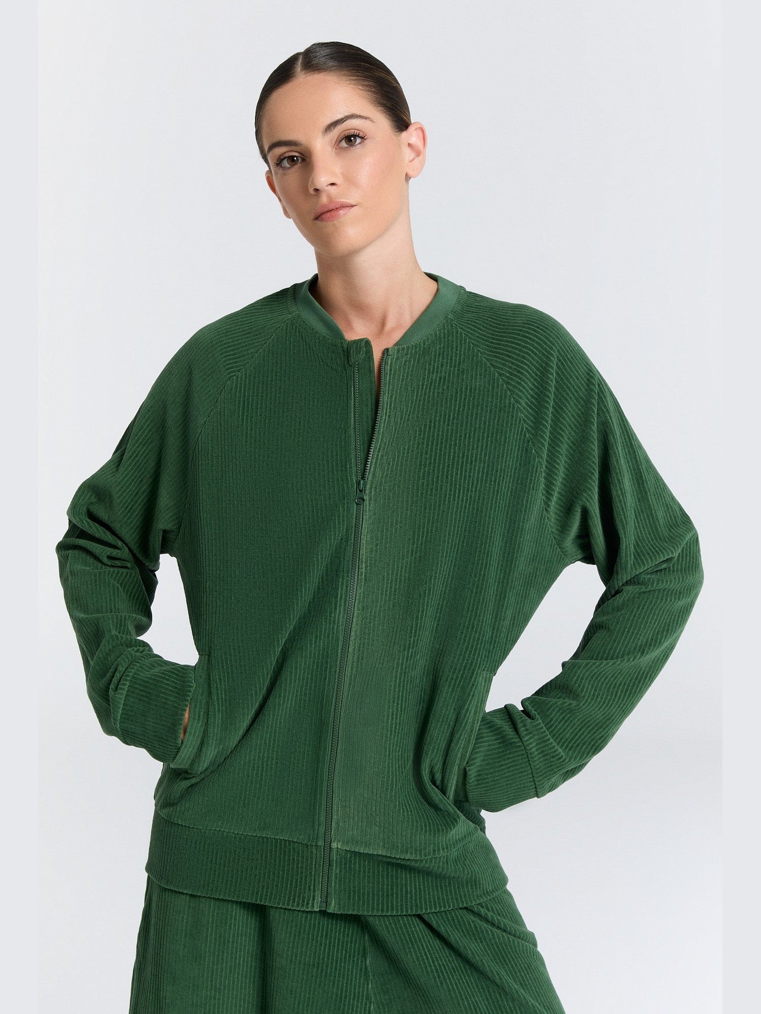 Unisex Bio-Baumwoll Cordjacke - Evermind.eco