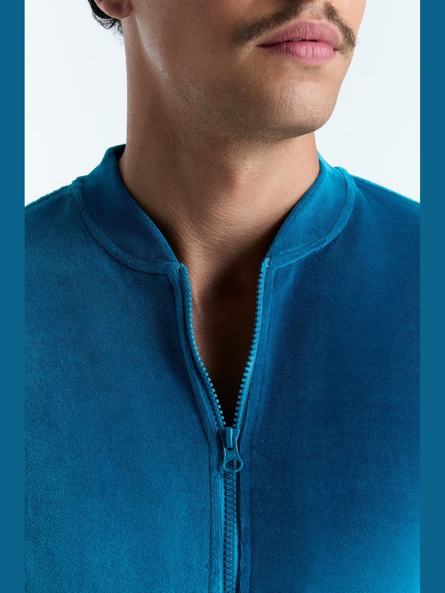Unisex Bio-Baumwoll Veloursjacke - Evermind.eco