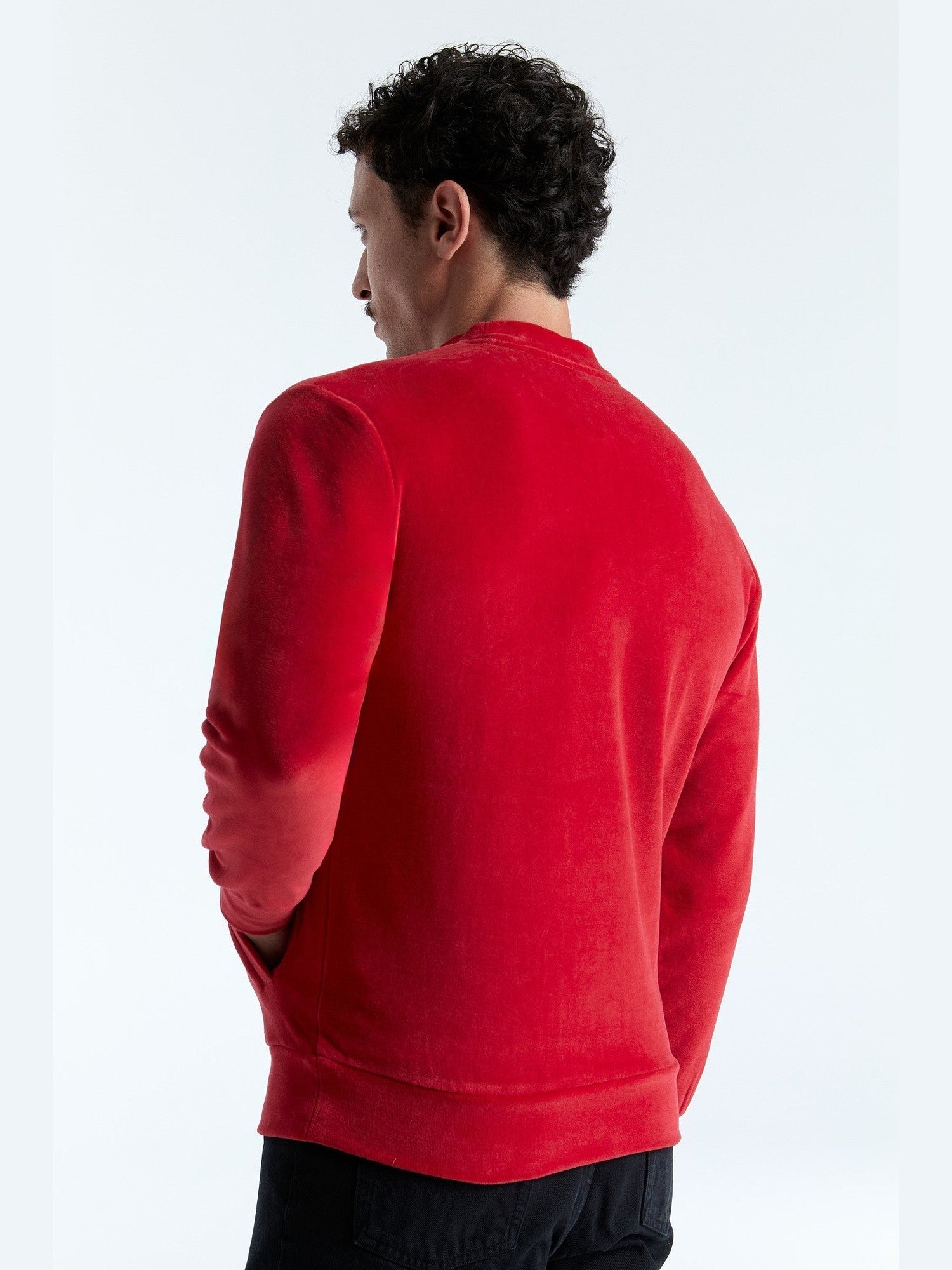 Unisex Bio-Baumwoll Veloursjacke - Evermind.eco