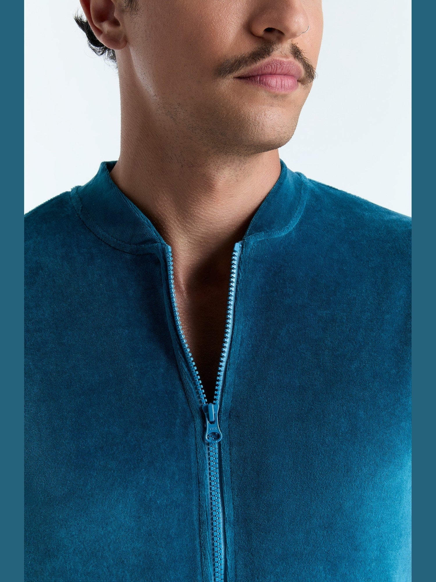 Unisex Bio-Baumwoll Veloursjacke - Evermind.eco