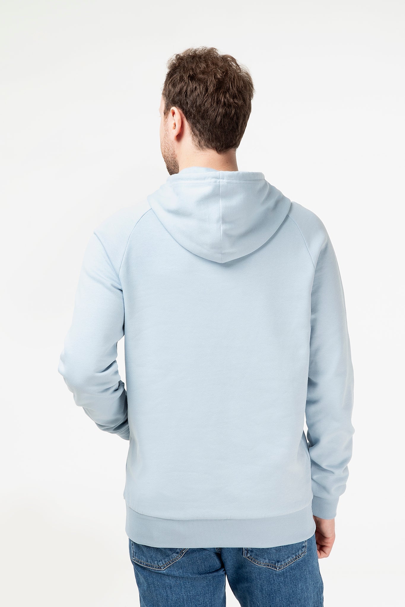 Unisex Raglan Hoodie aus Bio-Baumwolle - Evermind.eco