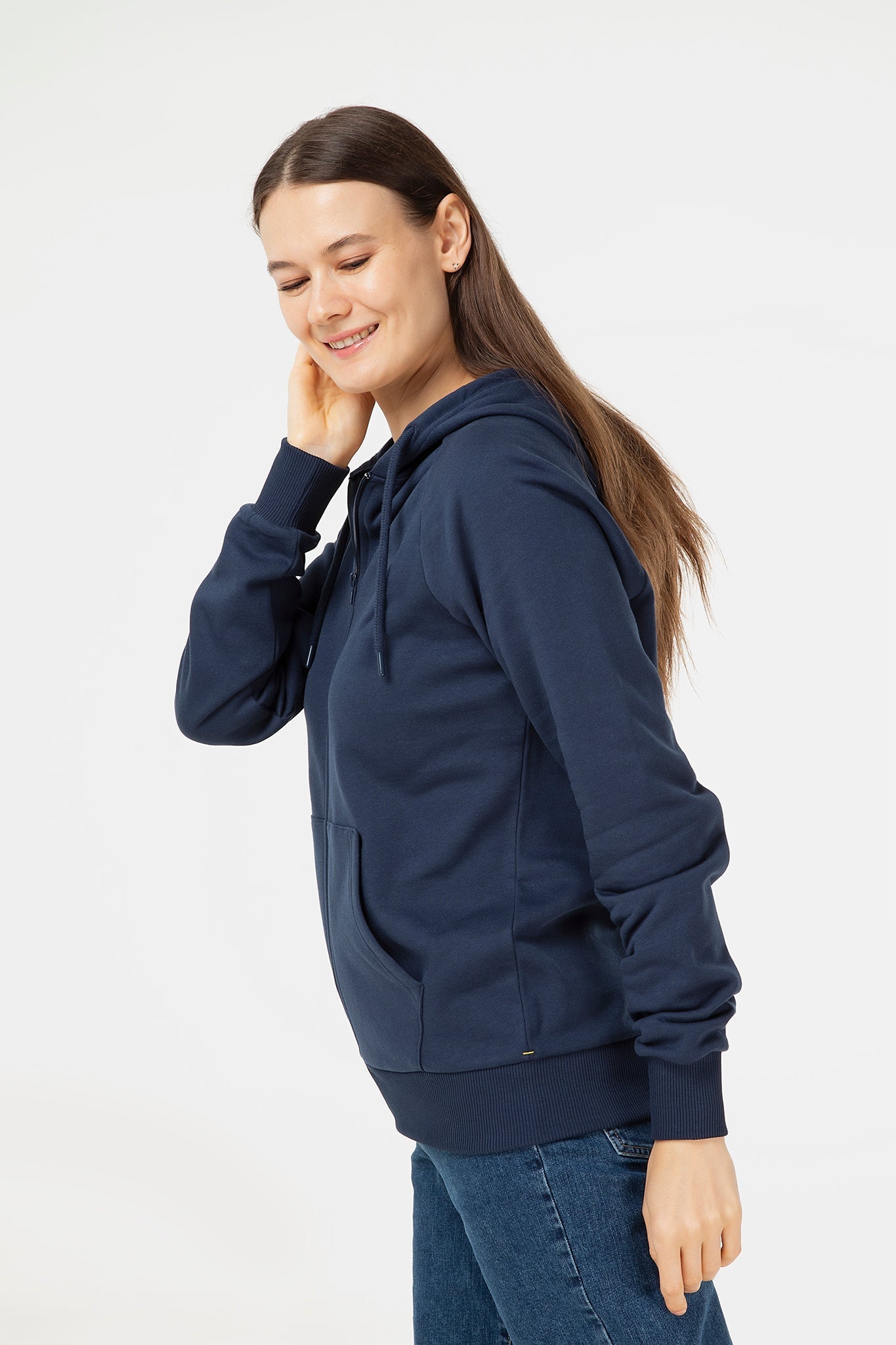 Unisex Raglan Hoodie aus Bio-Baumwolle - Evermind.eco