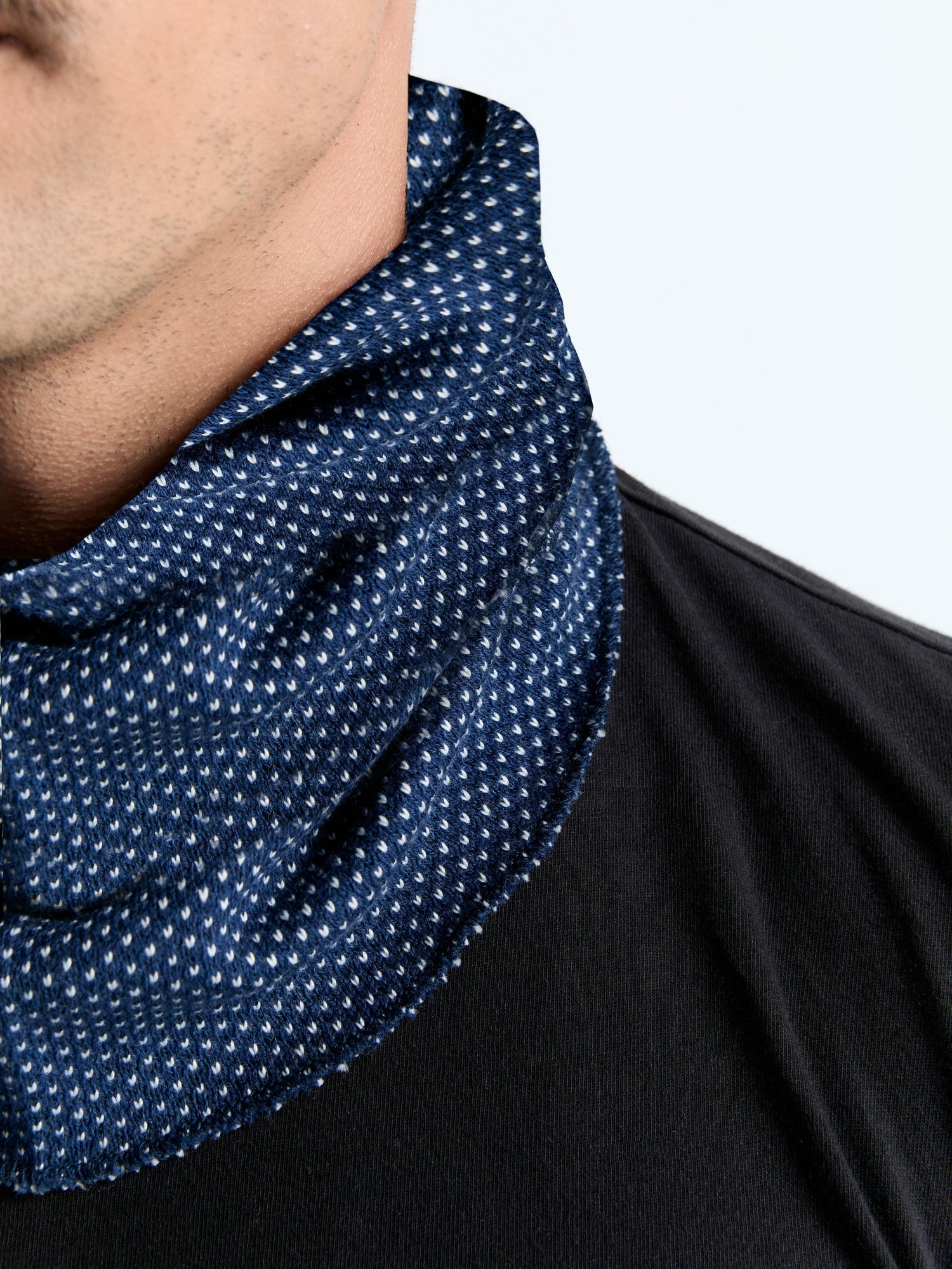 Unisex Schlauchschal mit Wabenstruktur - Evermind.eco