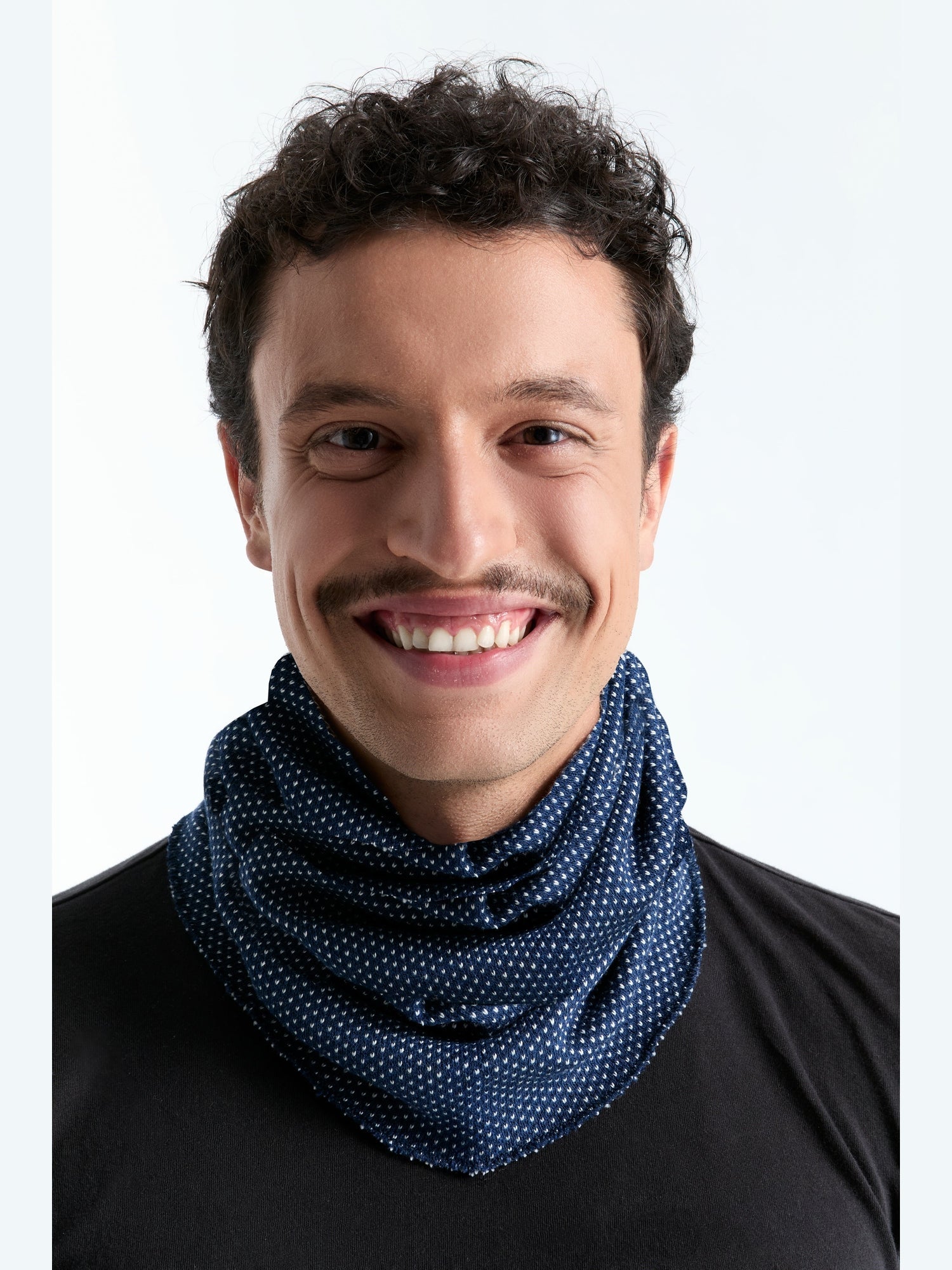 Unisex Schlauchschal mit Wabenstruktur - Evermind.eco