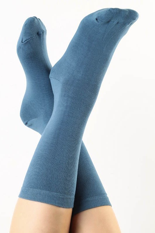 1304 | Unisex Socks - Denim Blue