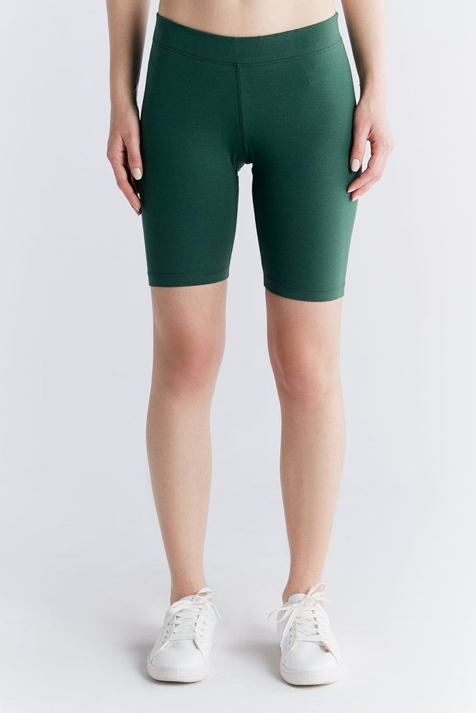 1417-067 | Women Bike Shorts - Pine needle