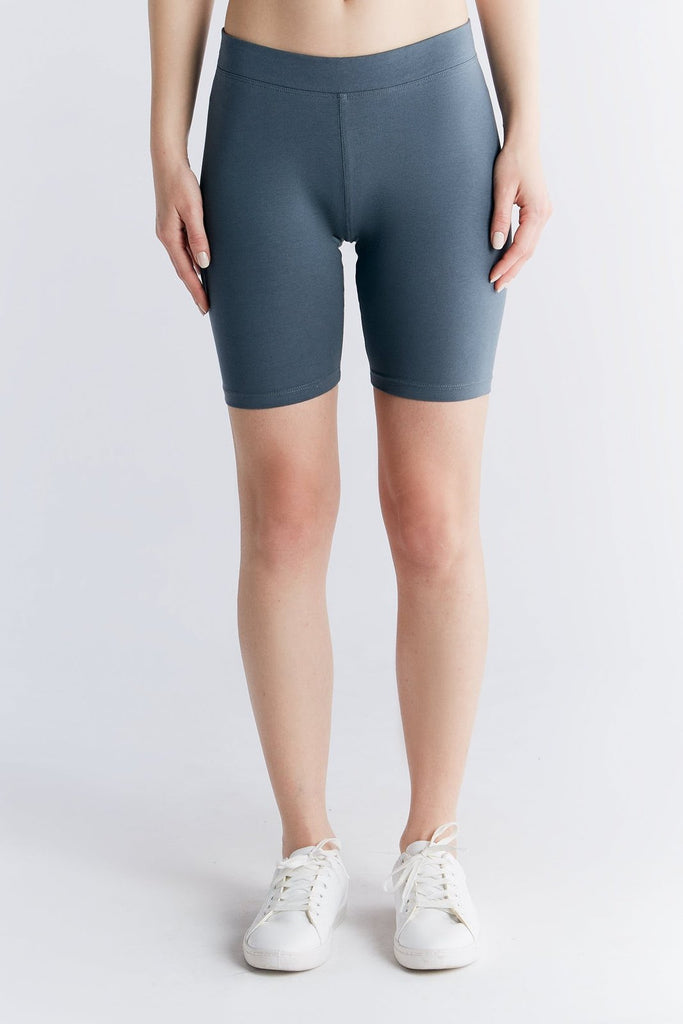 1417-068 | Women Bike Shorts - Dark Slate