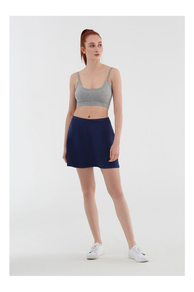 1420-02 | Mini Skirt - Admiral Blue