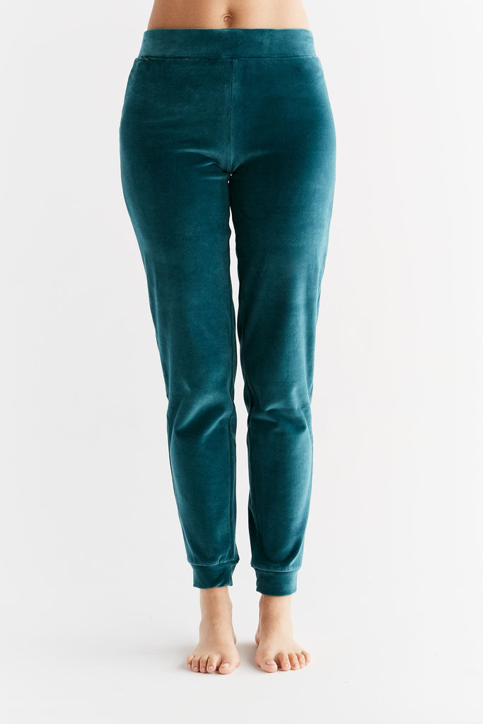 1466-063 | Women velour Pant - Fir