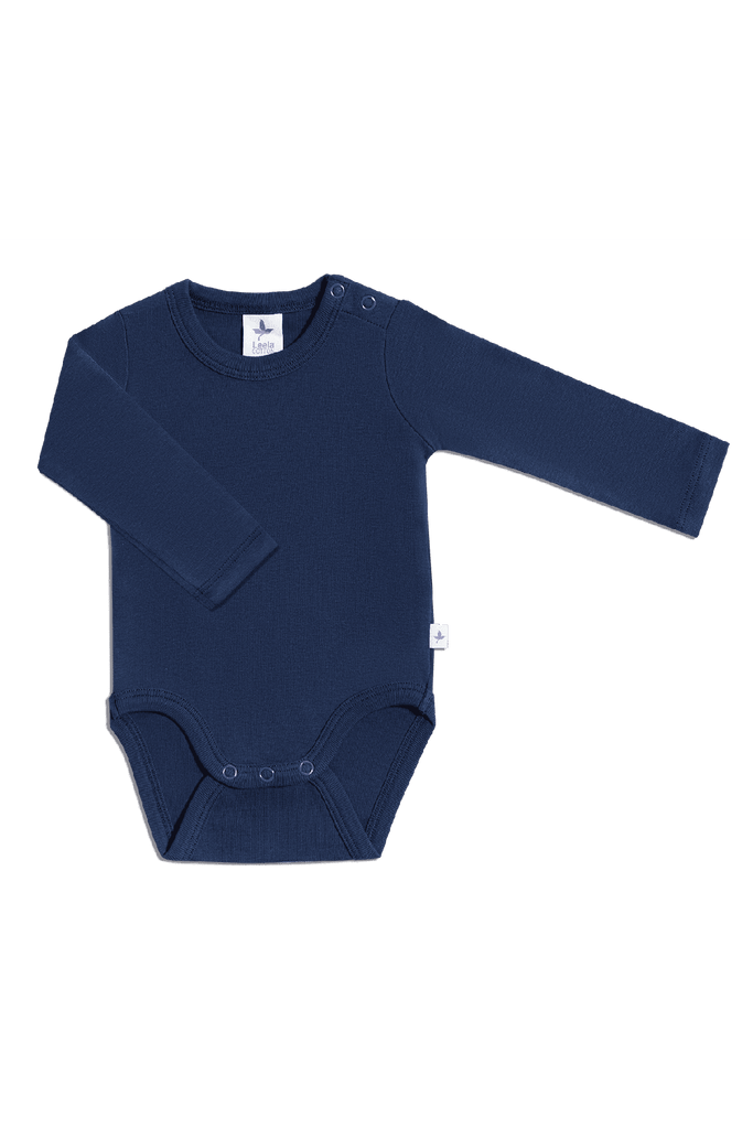 2005ID | Baby Long-Sleeve Body - Indigo