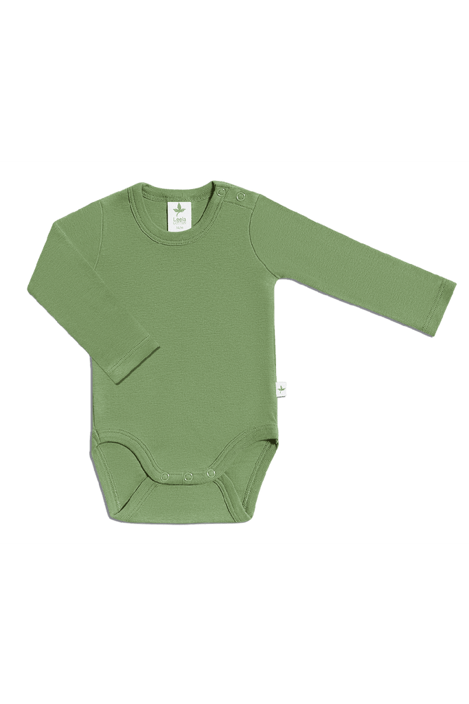 2005WG | Baby Long-Sleeve Body - Forest Green