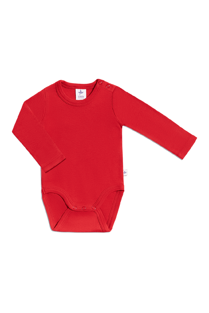 2005ZR | Baby Long-Sleeve Body - Brick-Red