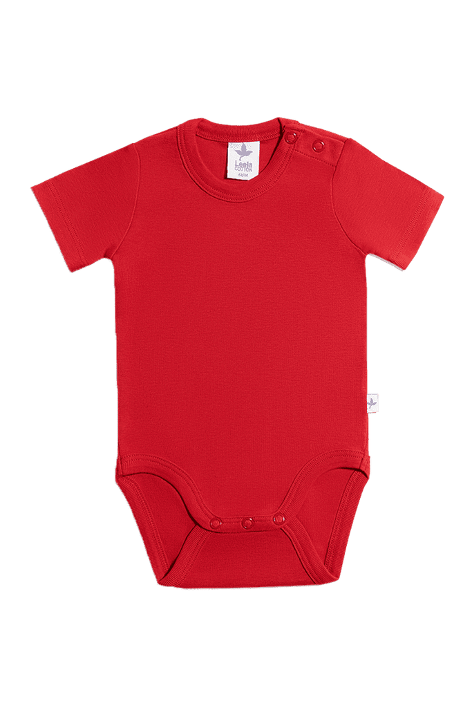 2006ZR | Baby Short-Sleeve Body - Brick Red