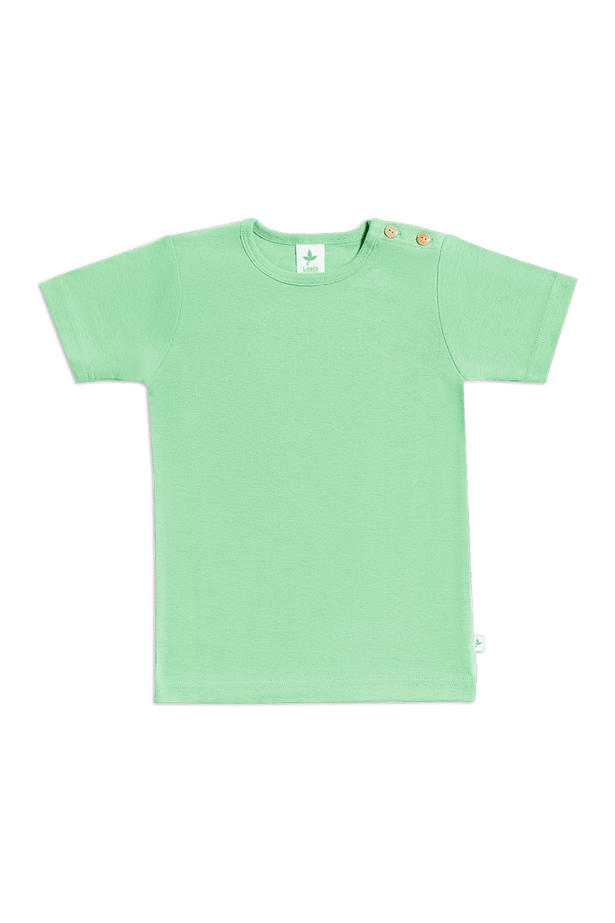 2010MG | Kids Basic T-Shirt - Mint Green