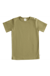 2010 OL | Kinder Basic Kurzarmshirt - Olivgrün