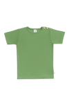 2010W | Kinder Basic Kurzarmshirt - Waldgrün