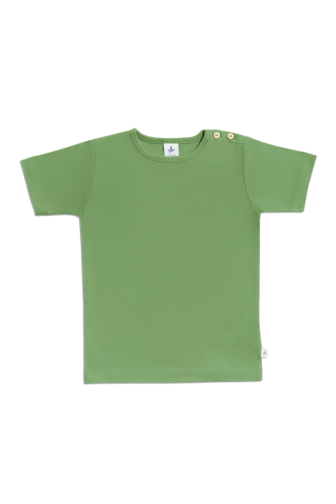 2010W | Kids Basic T-Shirt - Forest Green