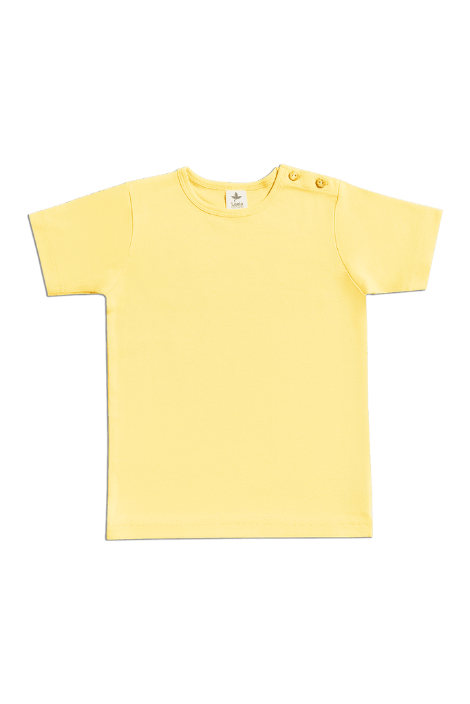 2010ZG | Kids Basic T-Shirt - Lemon Yellow