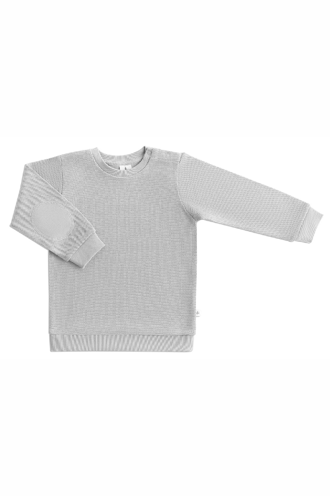 2017 GM | Kids Piqué-Basic Sweatshirt - Gray