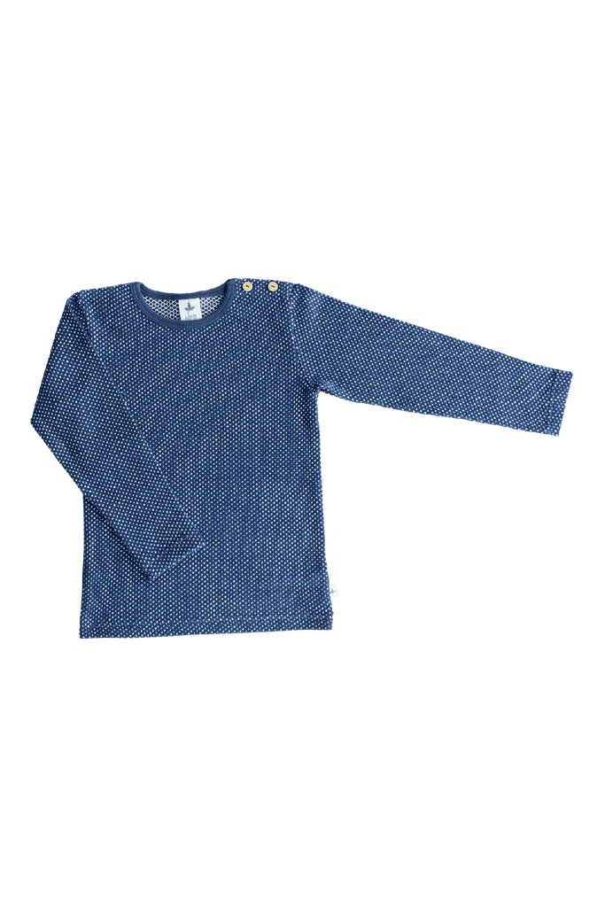 2018 PIN | Kids Basic T-Shirt - Indigo-Off-White