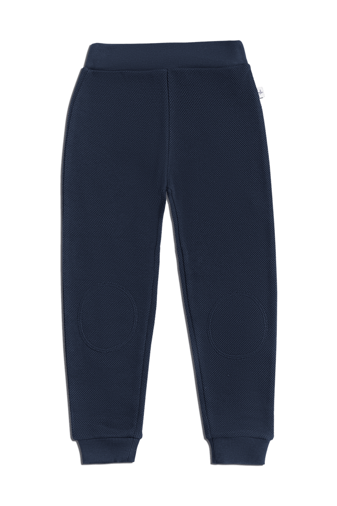 2028 ID | Kids Piqué Pants - Indigo