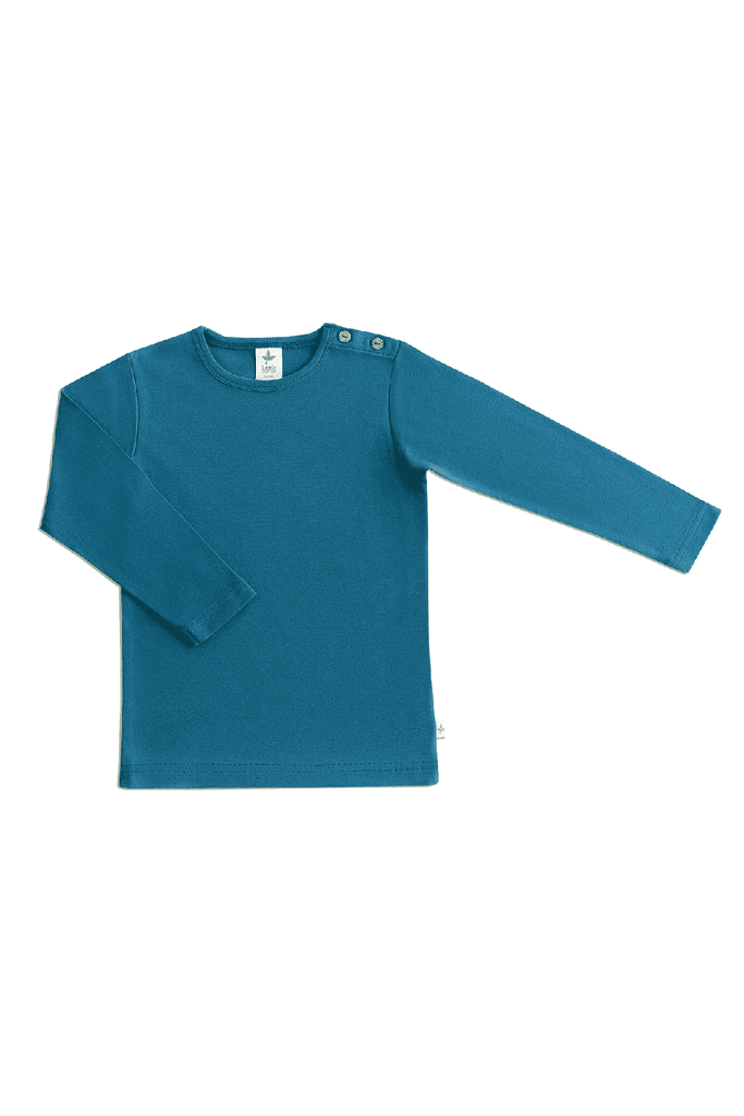 2060 DB | Kids Basic Long Sleeve Shirt - Danuvian Blue