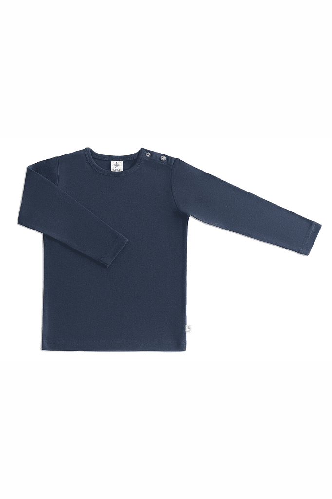 2060 ID | Kids Basic Long Sleeve Shirt - Indigo