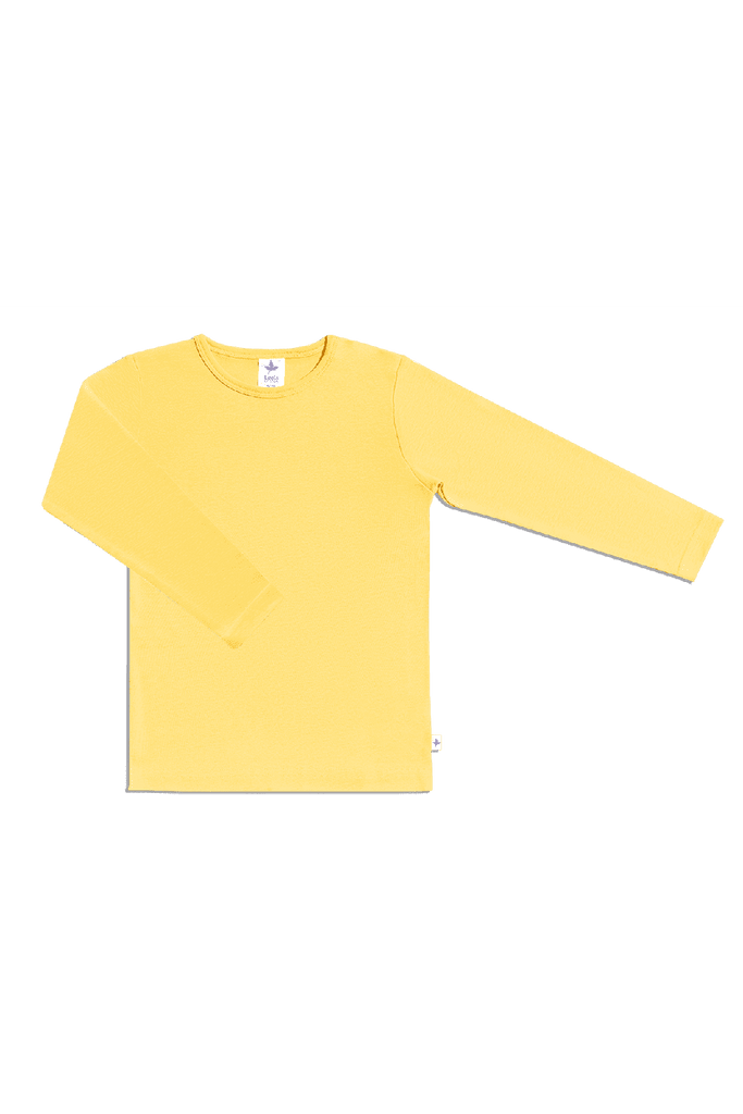 2060 OC | Kids Basic Long Sleeve Shirt - Ochre