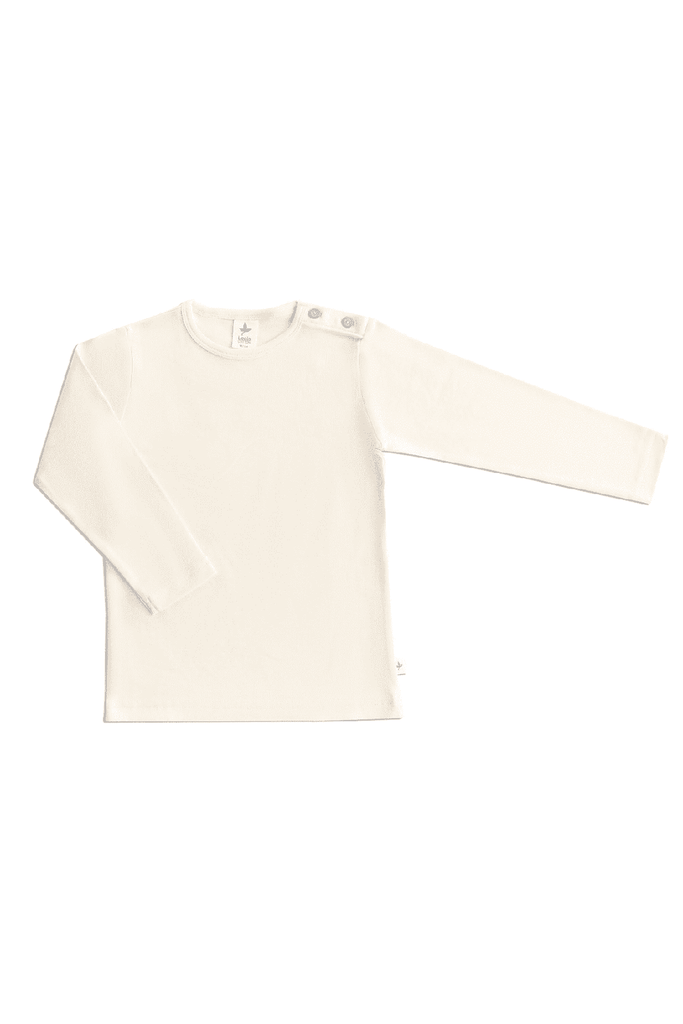 2060 | Kids Basic Long Sleeve Shirt - Natural