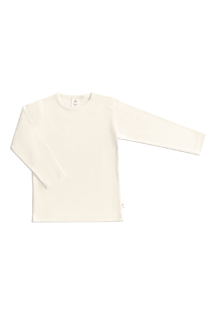 2060 | Kids Basic Long Sleeve Shirt - Natural