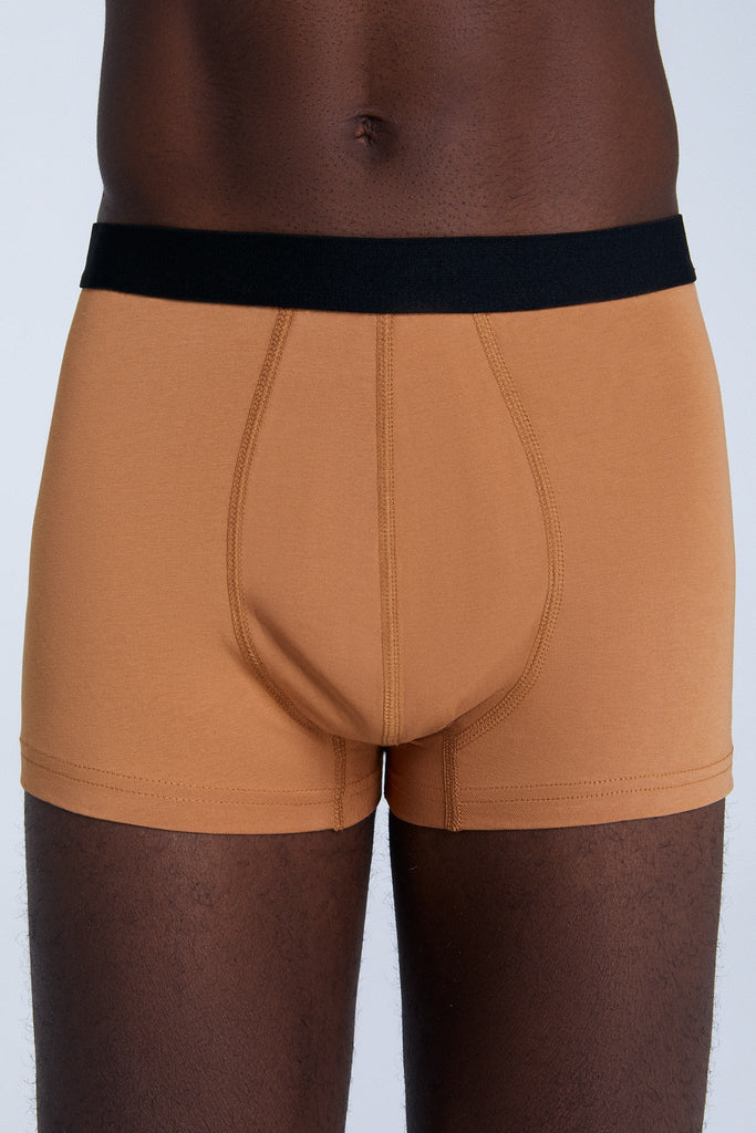 2121-086 | Herren Trunkshorts - Zimt