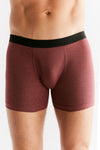 2131-062 | Herren Boxershorts - Kaffee/Rostrot