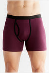 2131-07 | Herren Boxershorts - Aubergine