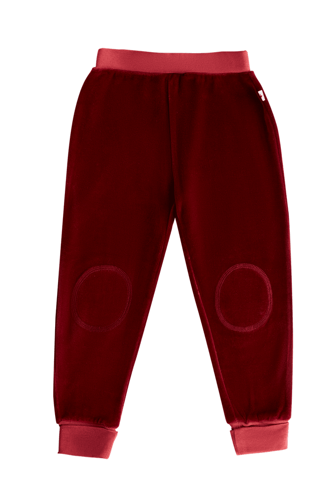 2157 BO | Kinder Nickyhose schmaler Bund - Bordeaux