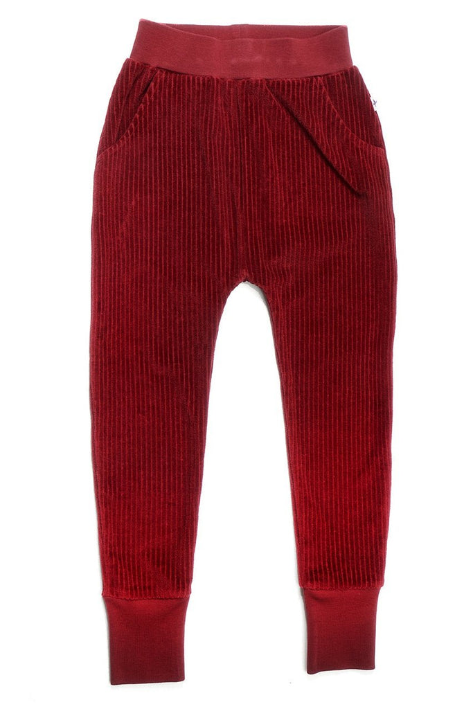 2172 BO | Kids Corduroy Pants - Bordeaux