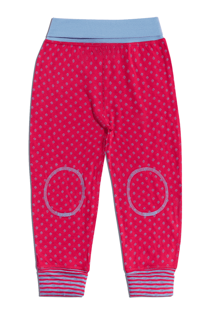 2277 | Kids Reversible Pant - Persian Red/Blue Grey