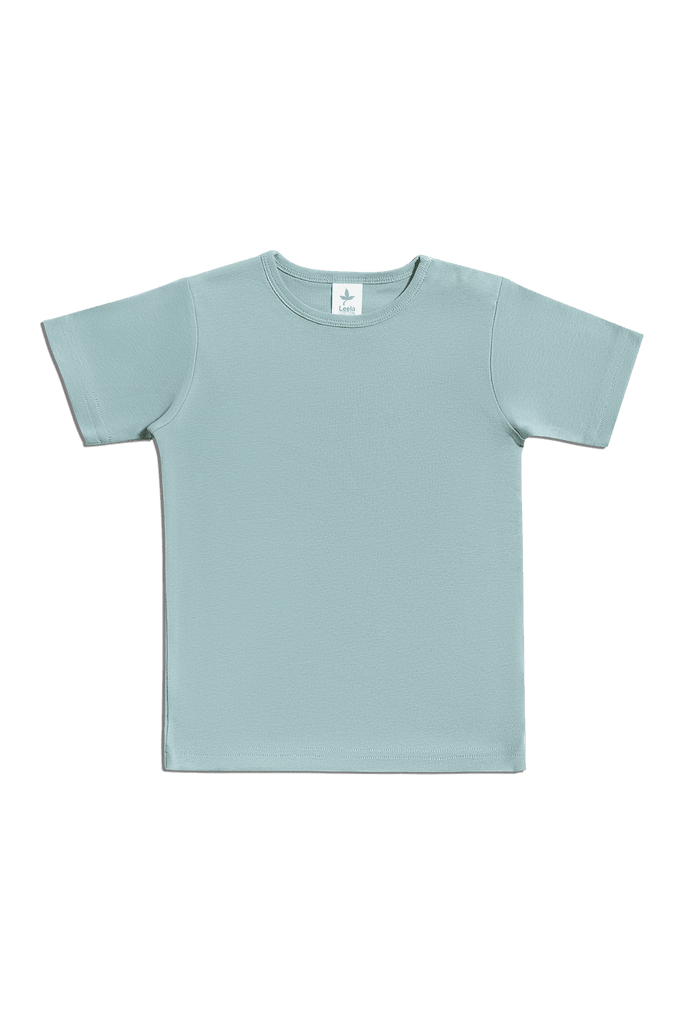 2285 | Kids Basic T-Shirt  - Blue Grey