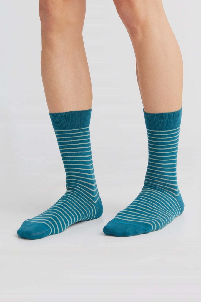 2310 | Stockings - Teal/frost Green