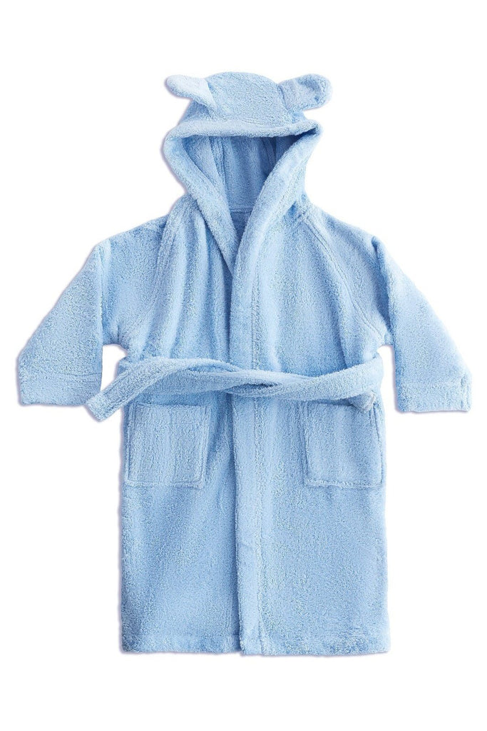 2401 | Baby Bathrobe - Light Blue