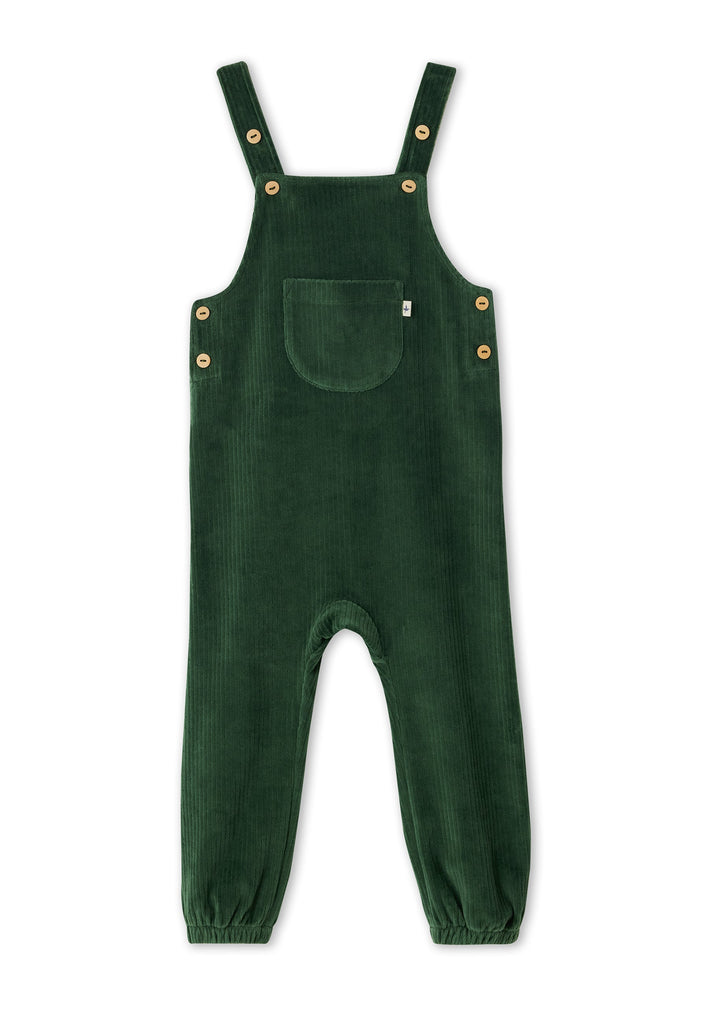 2444 TL | Corduroy Dungarees - Pine Needles