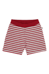 2467 | Kinder Shorts - Ziegelrot-Beige-Melange