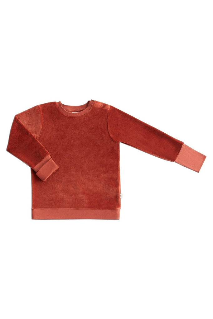 2477 TC | Kids velour Sweatshirt - Tabasco