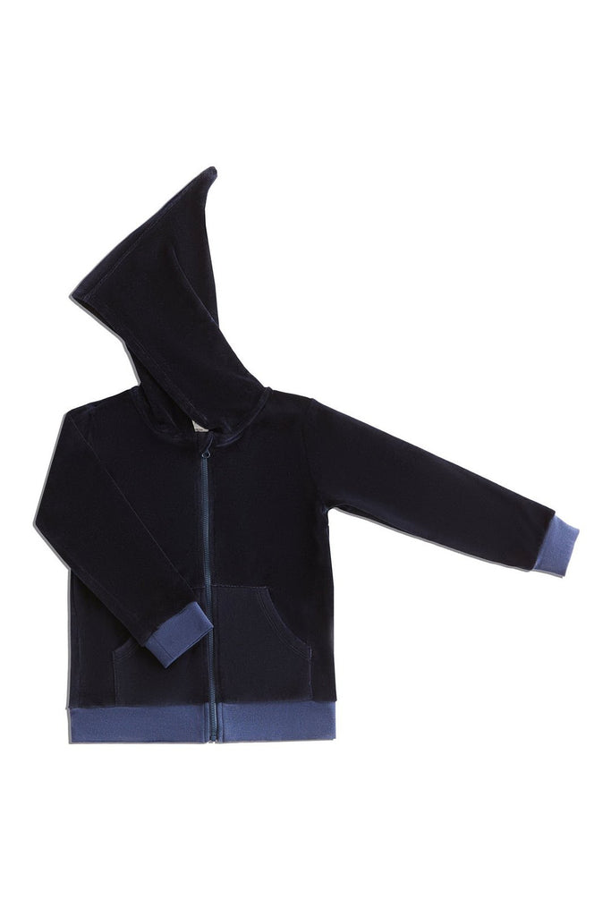 2694 AB | Kids Jacket with pointy hood - Night blue