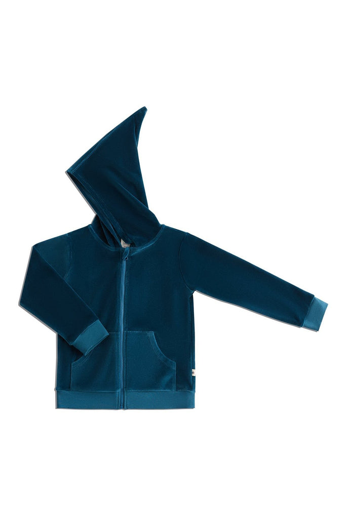 2694 DB |  Kids Jacket with pointy hood - Danuvian Blue