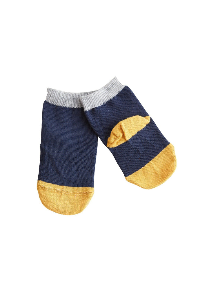 3307 | Kids Socks (6 Pack)- Dark Blue 