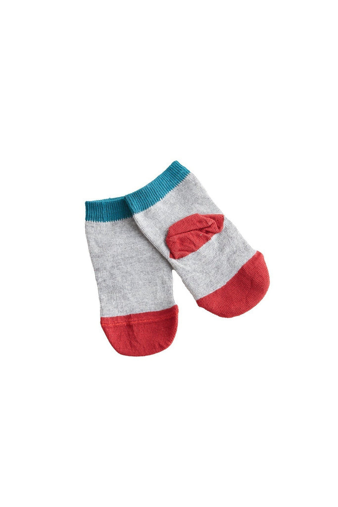 3312 | Kids Socks (6 Pack) - Gray 