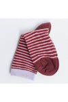 3314 | Socken - Flieder/Bordeaux/Rot (6er Pack)