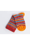 3316 | Socken - Rot/Orange/Bordeaux/Blau (6er Pack)