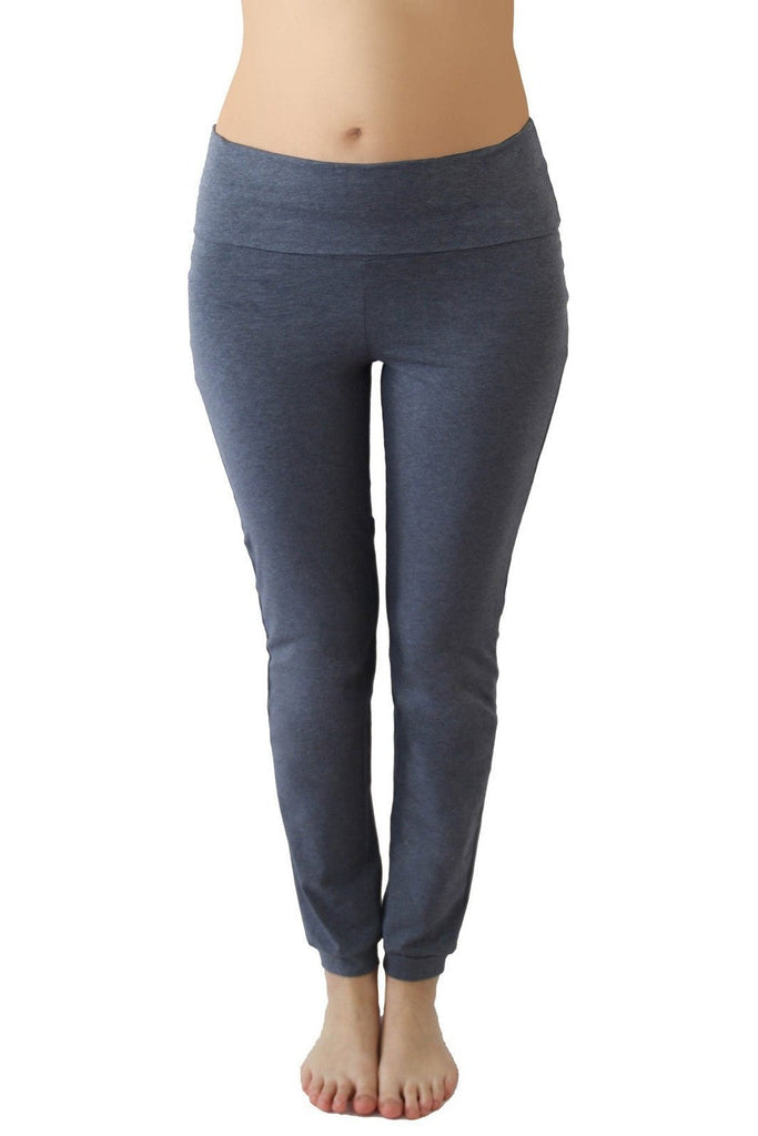 4062NM | Women Yoga Pant - Navy-Melange