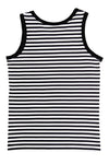 4222-01 | Jungen Tanktop - Schwarz-Weiss